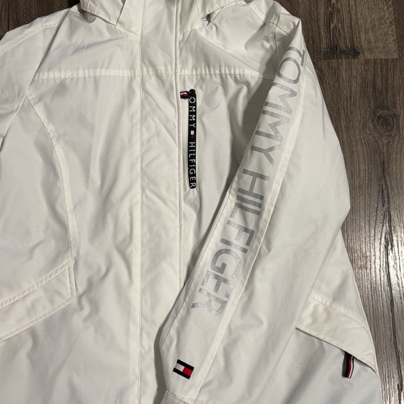 Tommy Hilfiger 3 in 1 All Weather System Jacket White Women’s Size Large - Picture 4 of 16